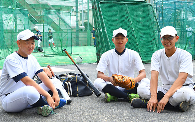 伊東 二千翔さん、加藤 大星さん、梅津 哲也さん