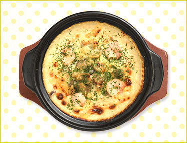 海老ときのこのドリア　450円
